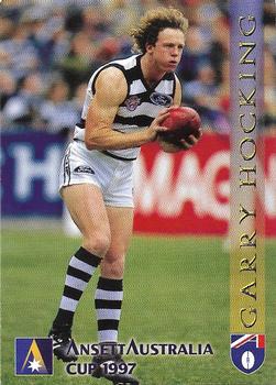 1997 Select Ansett Australia Cup #8 Garry Hocking Front